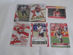 lot 454 image: Travis Kelce Cards...