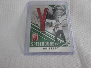 lot 457 image: 2021Elite Tom Brady Spell Bounnd Ca...