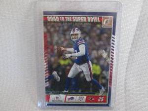 lot 488 image: 2025 Donruss Josh Allen Card...