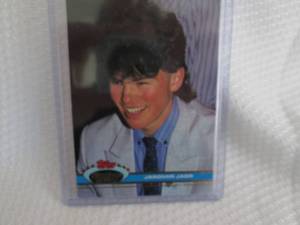 lot 495 image: 1991-92 Stadium Club Jaromir Jagr C...