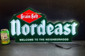 lot 42 image: Grain Belt Nordeast, Welcome to the Neighborhood LED