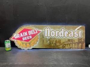 lot 43 image: Grain Belt Nordeast skyline LED