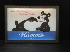 lot 50 image: Hamms Bear fluorescent