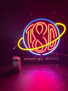 lot 59 image: 180 Energy Drink 3d neon