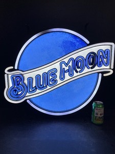 lot 100 image: Blue Moon sign