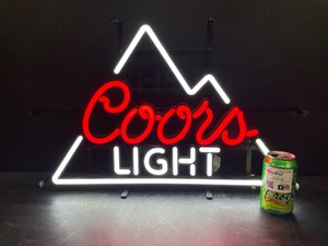 lot 102 image: Coors Light mountain, LED sign