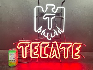 lot 122 image: Tecate neon sign