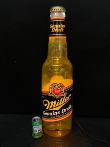 lot 127 image: Miller Genuine Draft bottle