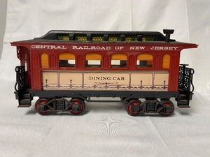 lot 36 image: Jim Beam train cars and tracks - dining car