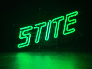 lot 232 image: Stite beer neon sign from Nyes Polonaise Room