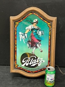 lot 234 image: Blatz, Vintage 1984 illuminated sign from Nyes Polonaise Room
