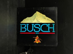 lot 233 image: Busch Beer illuminated sign from Nyes Polonaise Room