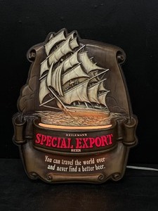 lot 237 image: Heilemans Special Export illuminated sign, from Nyes Polonaise Room