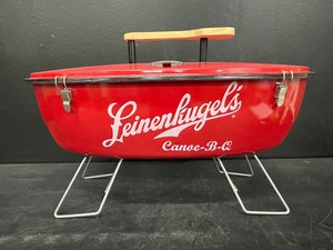 lot 166 image: Leinenkugels Canoe-B-Q BBQ grill, NEW