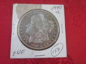 (CNTR) 1890 CC Morgan Silver Dollar...