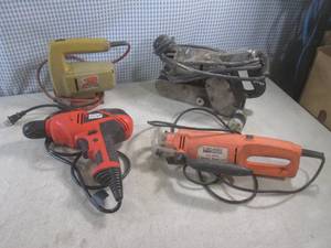 lot 36 image: (A-1) Assorted Electric Power Tools...