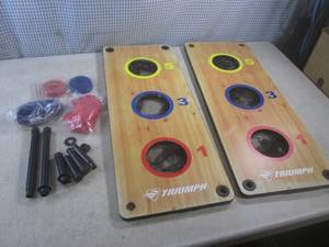 lot 41 image: (F-3) Triumph 2-In-1 Three-Hole Bag...