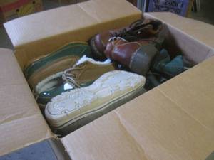 lot 50 image: (EW3) Big Box Full of Assorted Boot...