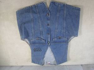 lot 53 image: (BR1) Denim Sturgis 2003 Vest Size ...