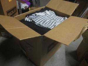 lot 74 image: (EW6) Large Box Full of Assorted Cl...