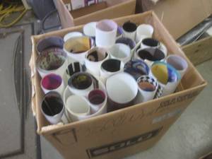 lot 99 image: (D-3T) Box of Assorted Rolled Poste...