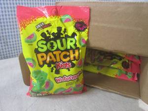 lot 137 image: (EC2) 12 Bags of Sour Patch Kids Wa...