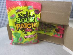 lot 139 image: (EC2) 12 Bags of Sour Patch Kids Wa...