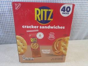 lot 141 image: (B-1) 40 Packs of Ritz Peanut Butte...