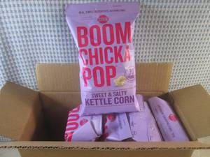 lot 155 image: (EC2) 6 Bags of Boom Chicka Pop Swe...