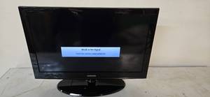 lot 13 image: Samsung TV 24 W Used from a shutdown hotel