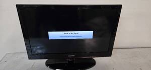 lot 15 image: Samsung TV 24 W Used from a shutdown hotel