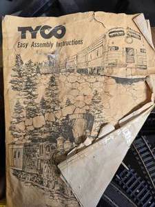 lot 63 image: Vintage Tyco Train set