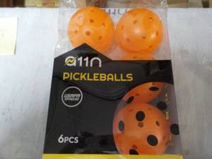 lot 1 image: 6 pcs PickleBalls...