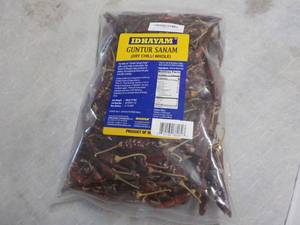 lot 28 image: Value Pack IDHATAM Dry Chili Whole...