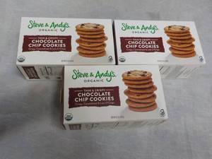 lot 33 image: 3 Boxes Steve and Andys Organic Ch...