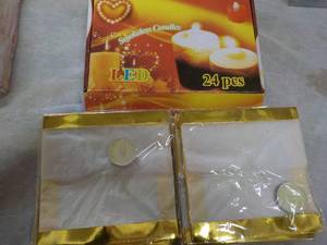 lot 43 image: LED Smokeless Candles...