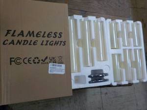 lot 54 image: Flameless Candle Lights...