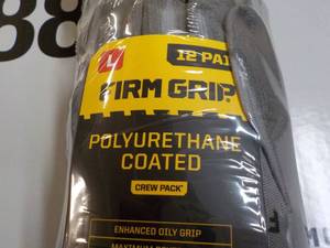 lot 117 image: 24 pair Size Large Firm Grip Polyur...