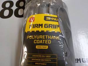 lot 121 image: 24 pair Size Large Firm Grip Polyur...