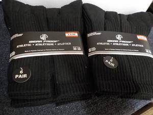 lot 127 image: 12 pair Black Werr Proof Athletic S...