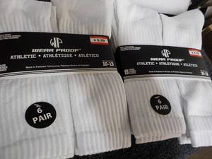 lot 130 image: 12 pair White Werr Proof Athletic S...