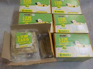 lot 148 image: 6 Boxes Bami 6 packs each Low Carb ...