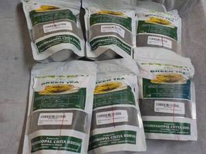 lot 175 image: 6 pkgs Loose Leaf Green Tea...