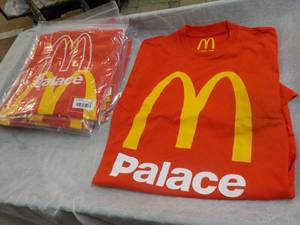 lot 205 image: 10 Size Large M Palace T-shirts...