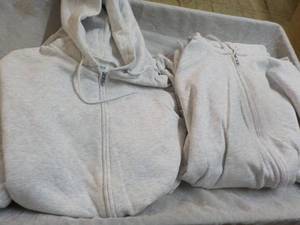lot 218 image: 2 Clique size 7XLTall Hooded Zippe...