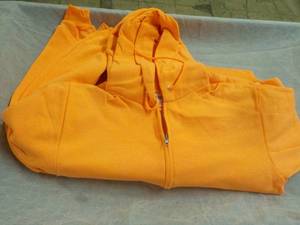 lot 223 image: 3 Clique Size Small Orange Zippered...