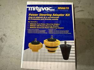 lot 12 image: Mityvac Power Steering Adapter Kit