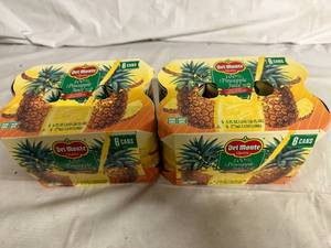 lot 220 image: 2 X 6Ct Packs Of Del Monte Pineapple Juice