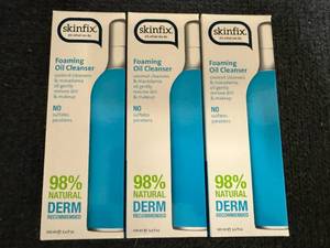 lot 46 image: 3 Packs Of Skinfix Foaming Oil Cleanser