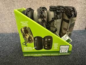 lot 81 image: 4 Packs Of Mini Tobacco Cases